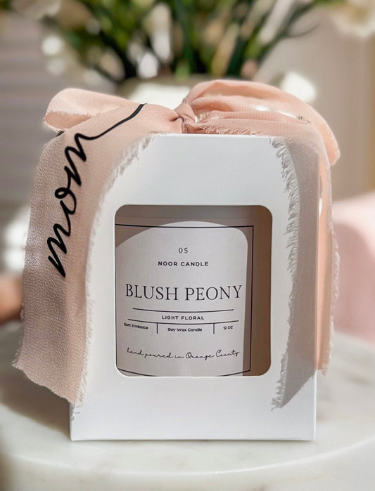 Blush Peony Candle