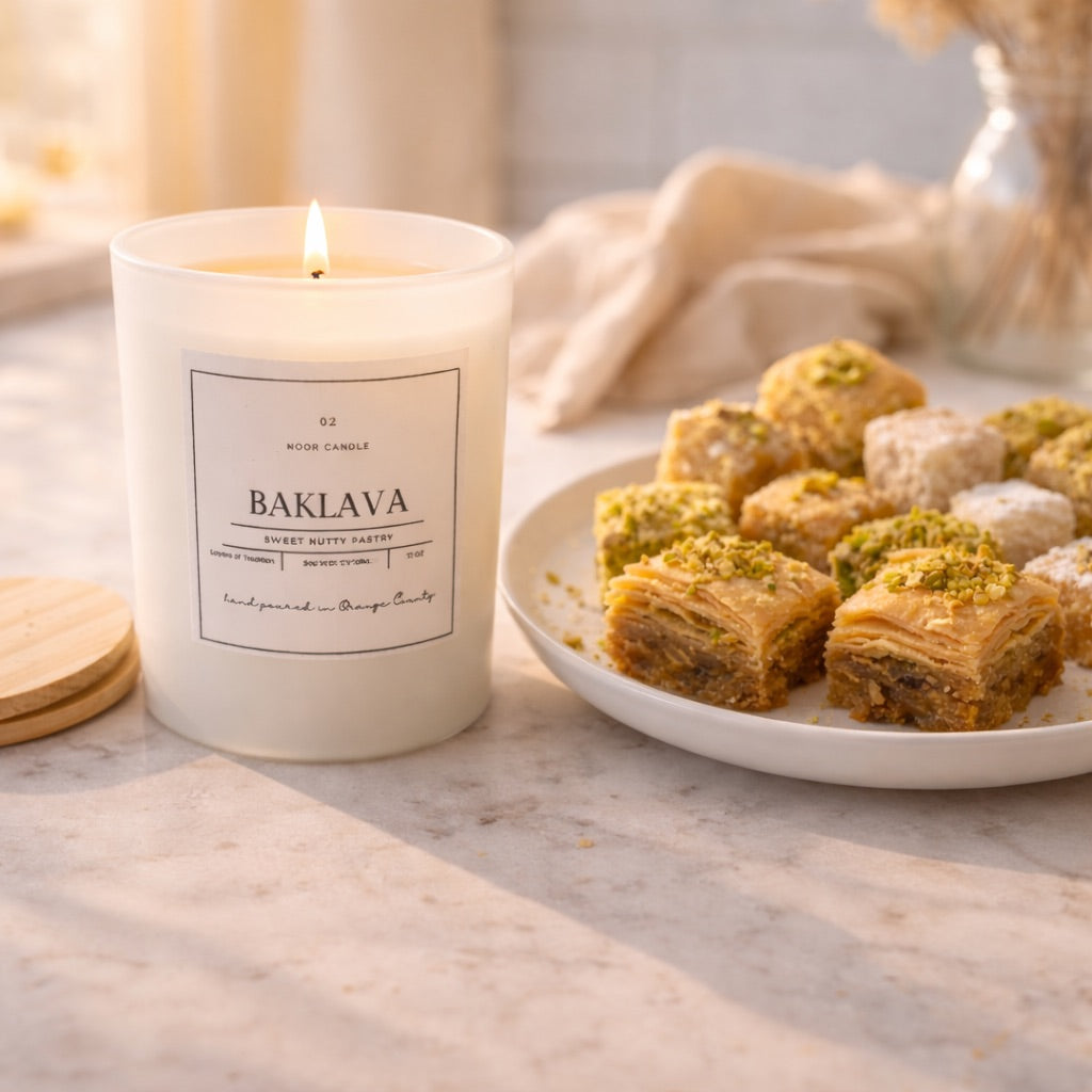 Baklava Candle