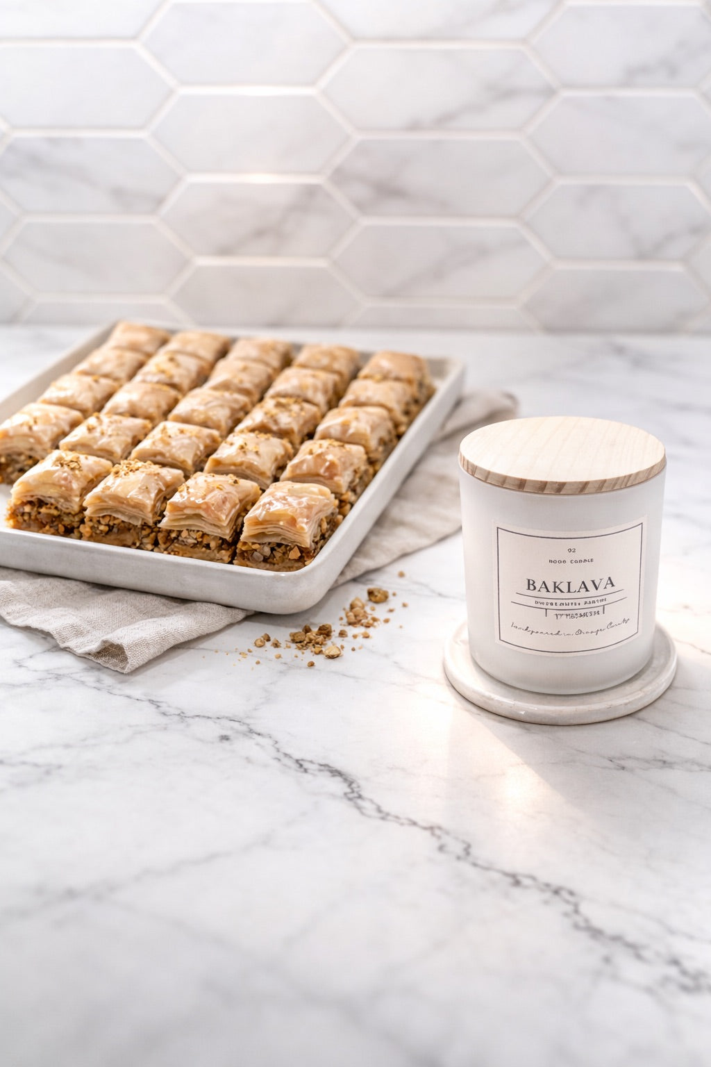 Baklava Candle